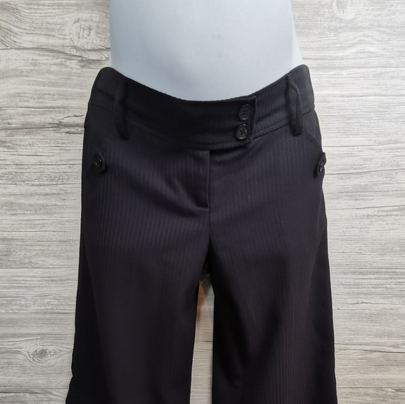 XS Thyme Maternity, Black Dress Pants EUC - Picture 2 of 4